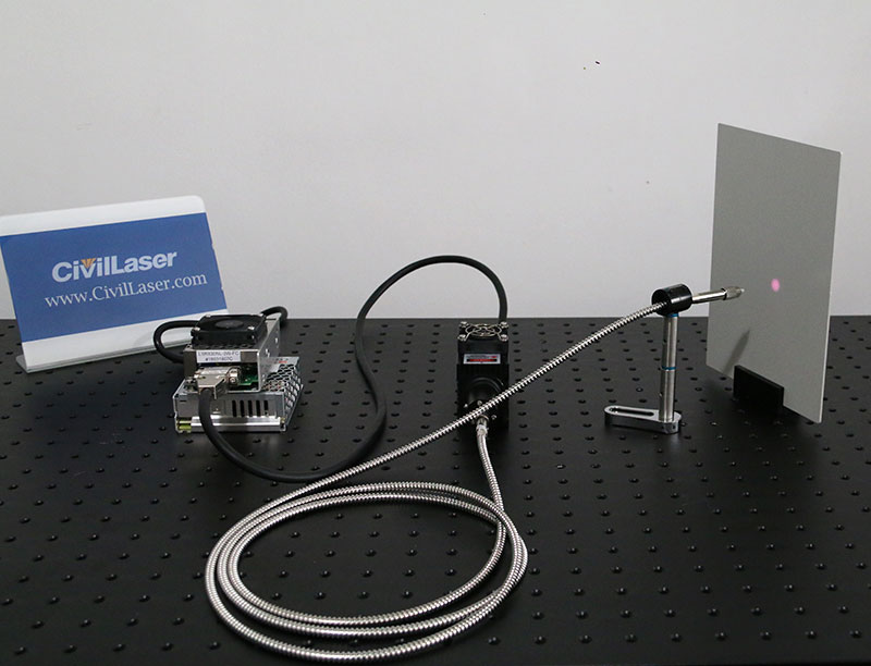 830nm 2000mW IR 섬유 결합 레이저 연구실 레이저 시스템